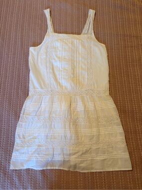 Vintage Aerie Cotton Lace Mini Dress